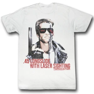 The Terminator 80's Movie 45 Longslide With Laser Sighting Men's T Shirt - Picture 1 of 3