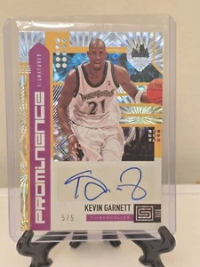 2019 Panini Status Prominence Signatures Gold Fireworks #PS-KGA /5 Auto - Picture 1 of 10
