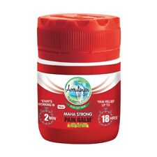 1 x8ml Amrutanjan Red Maha Strong Hot Action Pain Relief Balm | Buy 2 Get 1 free