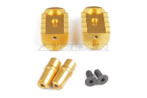 Juego de clavijas para pies de aluminio Jazrider (doradas) para motocicleta Team Losi 1/4 Promoto-MX - Imagen 1 de 1