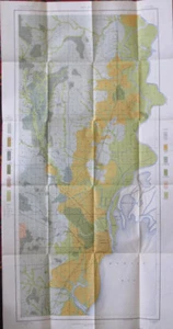 Color Soil Survey Map Mobile Sheet Alabama Springhill Tacon Chunchula AL 1903 - Picture 1 of 4