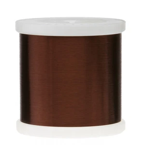 42 AWG Gauge Plain Enamel Copper Magnet Wire 5.0 lbs 0.0027" 105C Brown MW-1-C - Picture 1 of 1