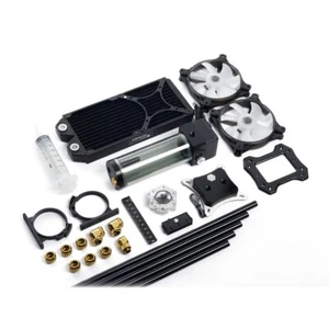 Kit de refrigeración por agua Bitspower Midnight tubo duro 12 dígitos 240 mm RGB - Imagen 1 de 3