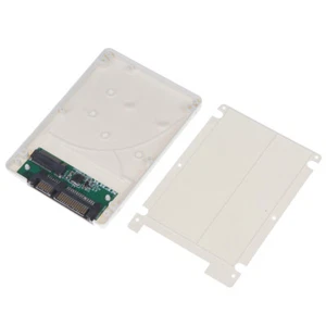 B+M key M.2 NGFF (SATA) SSD to 2.5 Inch SATA3 Adapter Card  With Case ScrewS.zh - Afbeelding 1 van 12