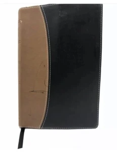 KJV Holy Bible Zondervan 2002 Gift & Award Bible Red Letter Brown & Black - Picture 1 of 6