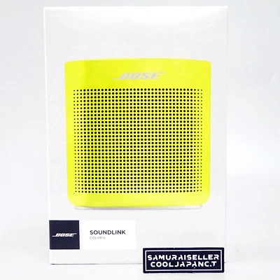 Bose SoundLink Color Bluetooth speaker II Drip-proof Yellow Citron Japan NEW - Image 1 of 4