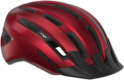 Capacete MET Downtown MIPS-C2 em molde Safe-T Twist 2 ajuste vermelho brilhante, médio/grande - Imagem 1 de 4