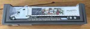 Freightliner 1:64 Scale Die Cast Replica Bank Semi Tractor Trailer Mrs. Gerry's - Bild 1 von 18