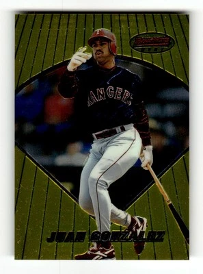 1996 Bowman's Best #58 Juan Gonzalez - Image 1 of 2
