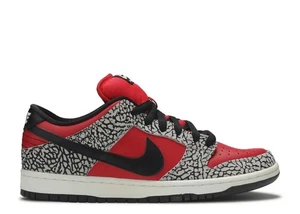 Nike SB Dunk Low Supreme Rojo Cemento (2012) Talla 9, DS NUEVO - Imagen 1 de 8