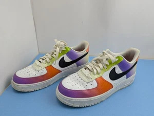 Nike Air Force 1 Zapatos Bajos Mujer Talla 11 Multicolor Cuero Degradado FD0801-100 - Imagen 1 de 20