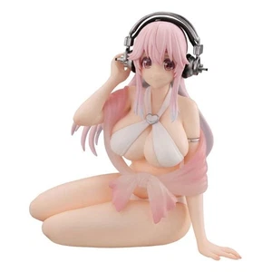 Super Sonico Noodle Stopper PVC Statue Summer Memories Ver. 11 cm FURYU - Imagen 1 de 3