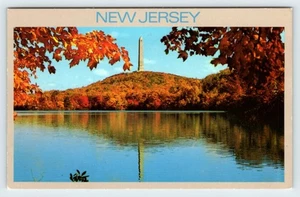 High Point Monument Sussex County New Jersey Vintage Postcard AF421 - Picture 1 of 2