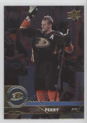 2017-18 Upper Deck Silver Foil Corey Perry #2 - Image 1 of 2