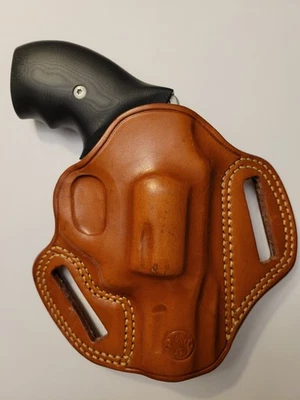 Funda de cuero tostado Galco Speed Master marco S&W J derecha SM158 2-2,125" barril Foto 1 de 4