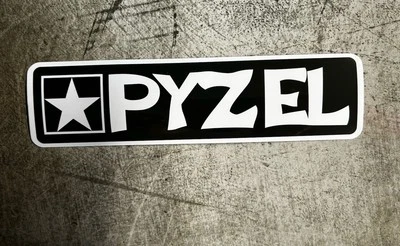 Pyzel Surfboard Sticker Rip Curl Surf Stickers T&C Volcom Rvca Vintage Surfing - Image 1 of 4