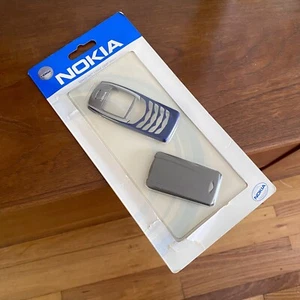 GENUINE Nokia 6100 MOBILE Phone FASCIA Housing Xress-on COLOUR Cover BLUE ~ Used - Photo 1 sur 12