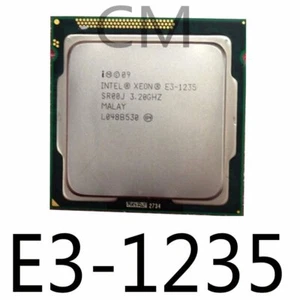 Intel Xeon E3-1235 Quad-Core 3.20GHz 8M 5GT SR00J CPU Processor - Picture 1 of 1
