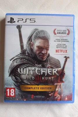 The Witcher 3 Wild Hunt Complete Edition PS5 Playstation 5 BRAND NEW & SEALED - Image 1 of 4
