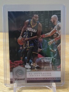 2016-17 Panini Excalibur Viscount Al Jefferson #72
