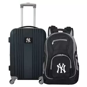 New York Yankees 2-teiliges Premium farbiges Borte Rucksack und Gepäckset - Bild 1 von 8