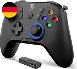 Easysmx PS3 Controller, 2.4G Wireless Gamepad, Einstellbare LED Und Vibrationsfu - Bild 1 von 12