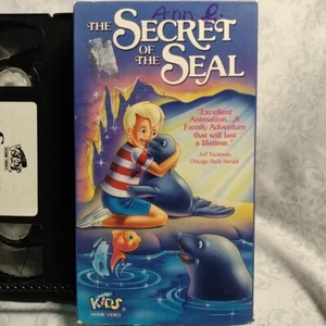 Secret of the Seal VHS Cartoon Movie Anime Tottoi Just for Kids Video 1992 Vtg - Picture 1 of 3
