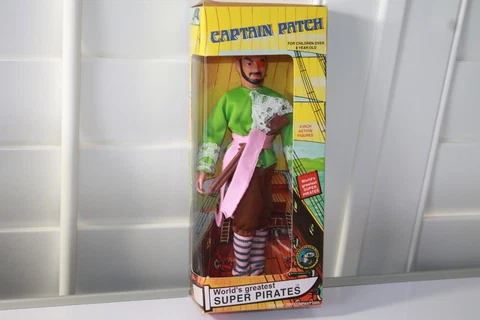 WGSH Pirates Captain Patch   2005  FTC CCTV  Licensed figure  NEW READ FIRST Cover