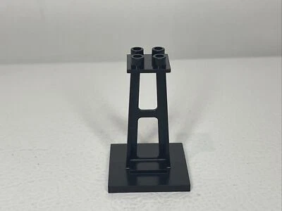Lego Part 2680 Support 4 x 4 x 5 Stanchion Genuine Black x1 Retired Vintage - Image 1 of 3