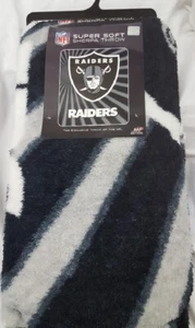 Manta de lanzamiento de sherpa de 50"" por 60"" de Las Vegas Raiders - NFL - Imagen 1 de 1