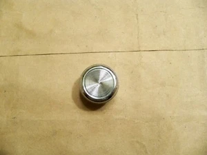 Ford & Lincoln Mercury Radio New Single Front Knob Chrome 1977 to 1987 - Picture 1 of 2