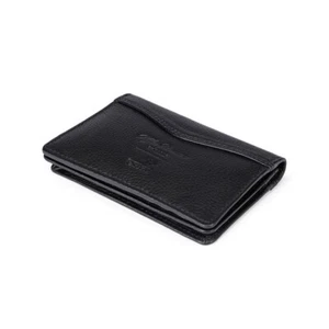Soporte para tarjetas de cuero Alfa Romeo Orlen Racing F1 Team - NEGRO - STOCK DEL REINO UNIDO RARO - Imagen 1 de 4