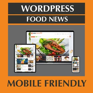 Schlüsselfertiges automatisiertes Website-Skript für Lebensmittelnachrichten - Autopilot Adsense-Einkommen - Bild 1 von 2