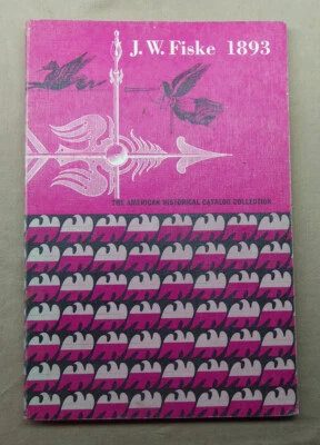 Fiske 1893 Copper Weathervanes catalog Bannerets Lightning Rods 1971 pbk repro - Image 1 of 2