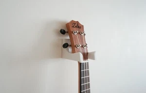Ukulele wall mount with double sided tape / adhesive hanger - Picture 1 of 5