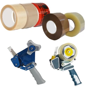 Klebeband Handabroller leise laut transparent braun Vorsicht Glas High Tack - Bild 1 von 29