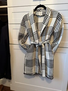 Plaid Knit Duster Coat Hayden Girls size CL - Picture 1 of 6