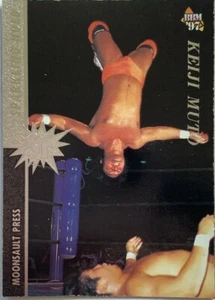 Keiji Muto SF 163 Pro-Wrestling BBM 1997 Fight magazine rare card Japan F/S #5 - Picture 1 of 12