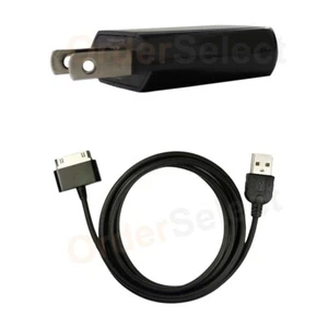 Wall Charger+USB Cable Cord for TAB TABLET Samsung Galaxy 1 2 7.0 7.7 8.9 10.1 - Picture 1 of 9