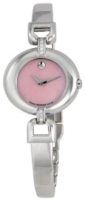 Reloj para dama Movado Vivo 0605781 rosa esfera nácar brazalete diamante Foto 1 de 4
