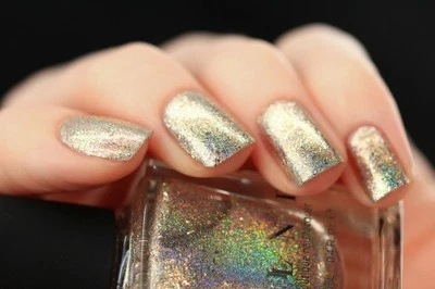 ILNP Fame - Silver, Gold, Holographic Nail Polish   - Image 1 of 4