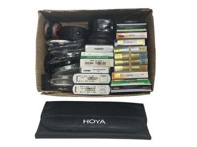 Lot of Photography Filters 43mm-67mm (Tiffen, Hoya, Kenko, Tamron) - Image 1 of 4