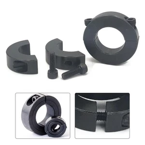 Clamping Ring Ring Steel 12mm 15mm Black Clamp Double Split Ring Clamp - Picture 1 of 51
