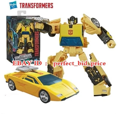 Transformers Sunstreaker Autobot Earthrise Cybertron Hasbro Action Figure Toys - Image 1 of 4