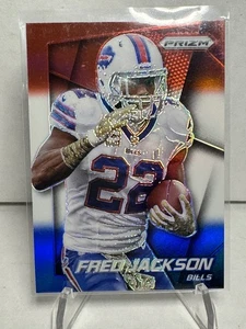 2014 Panini Prizm Red White & Blue Prizm Fred Jackson #61 SP Rare Buffalo Bills - Picture 1 of 2