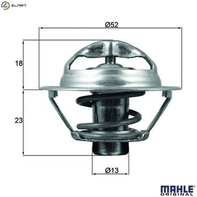 THERMOSTAT COOLANT TX 175 95D FOR RENAULT CLIO/EURO/III/CAMPUS SCENIC LAGUNA - Image 1 of 4
