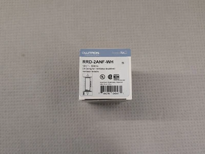 Controlador de velocidad del ventilador Lutron RRD-2ANF-WH Foto 1 de 4