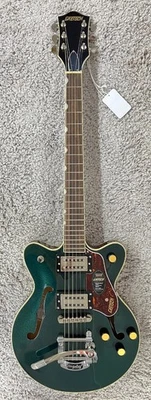 Gretsch G2655T Streamliner Center Block JR Electric Guitar w/Bigsby, Cadi Green - Image 1 of 4
