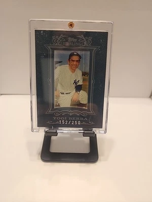 2007 Topps Sterling #126 Yogi Berra Blue Border #152/250 HOF New York Yankees SP - Image 1 of 2
