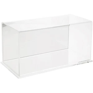 Plymor Clear Acrylic Display Case with Clear Base (Mirror Back), 12" x 6" x 6" - Picture 1 of 1